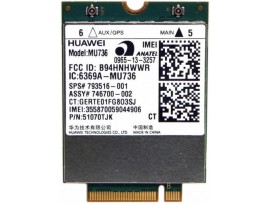 Wwan kartica HP Elitebook 820 840 G2 HSPA Card+ M.2 Module 4G LTE HUAWEI 793516-001 746700-002 / DEMO